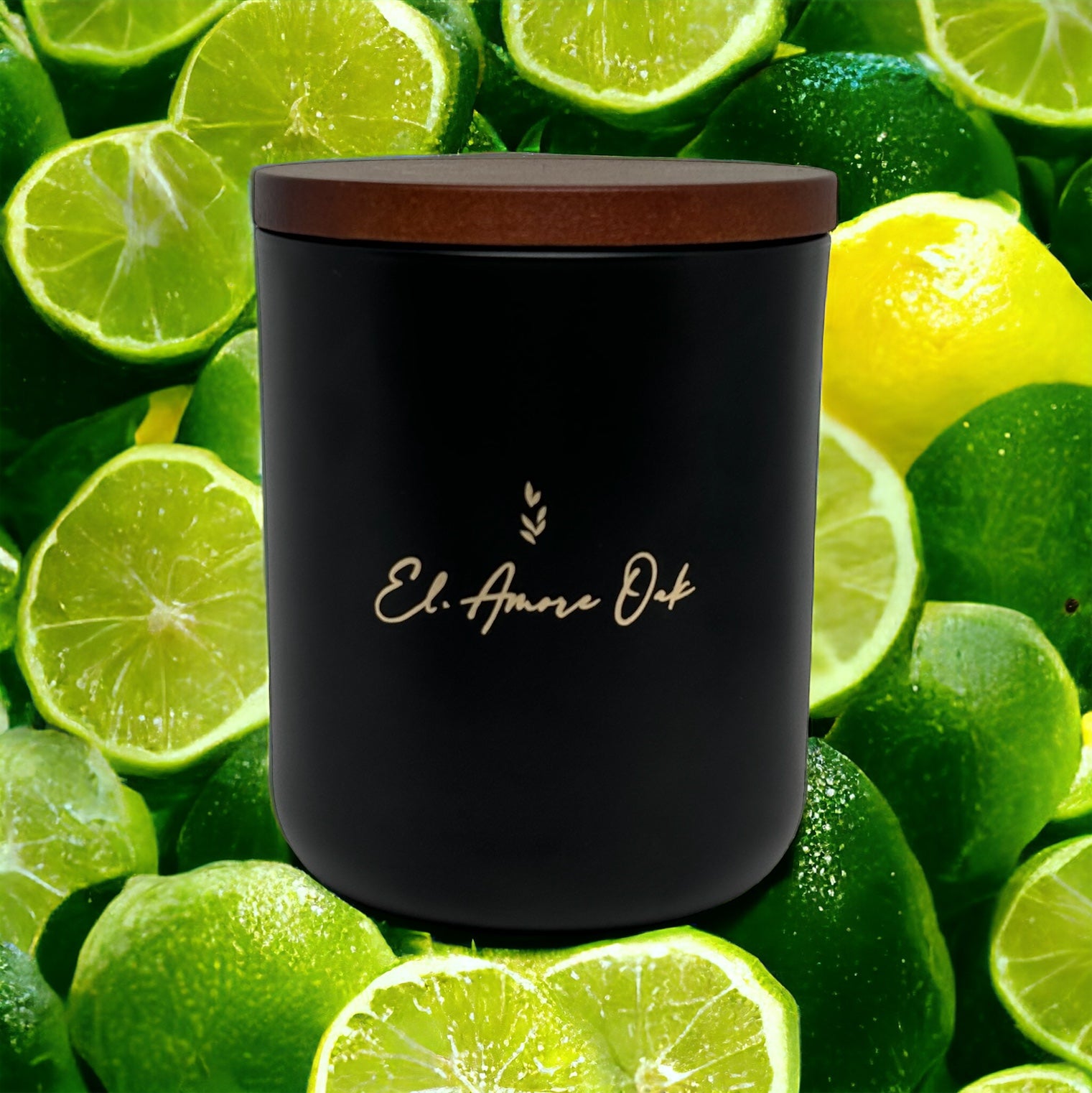Lime Icy Pole - Lemongrass & Lime Wooden Wick Candle