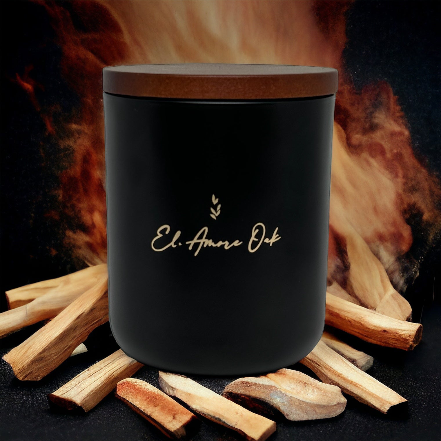 Palo Santo Wooden Wick Candle