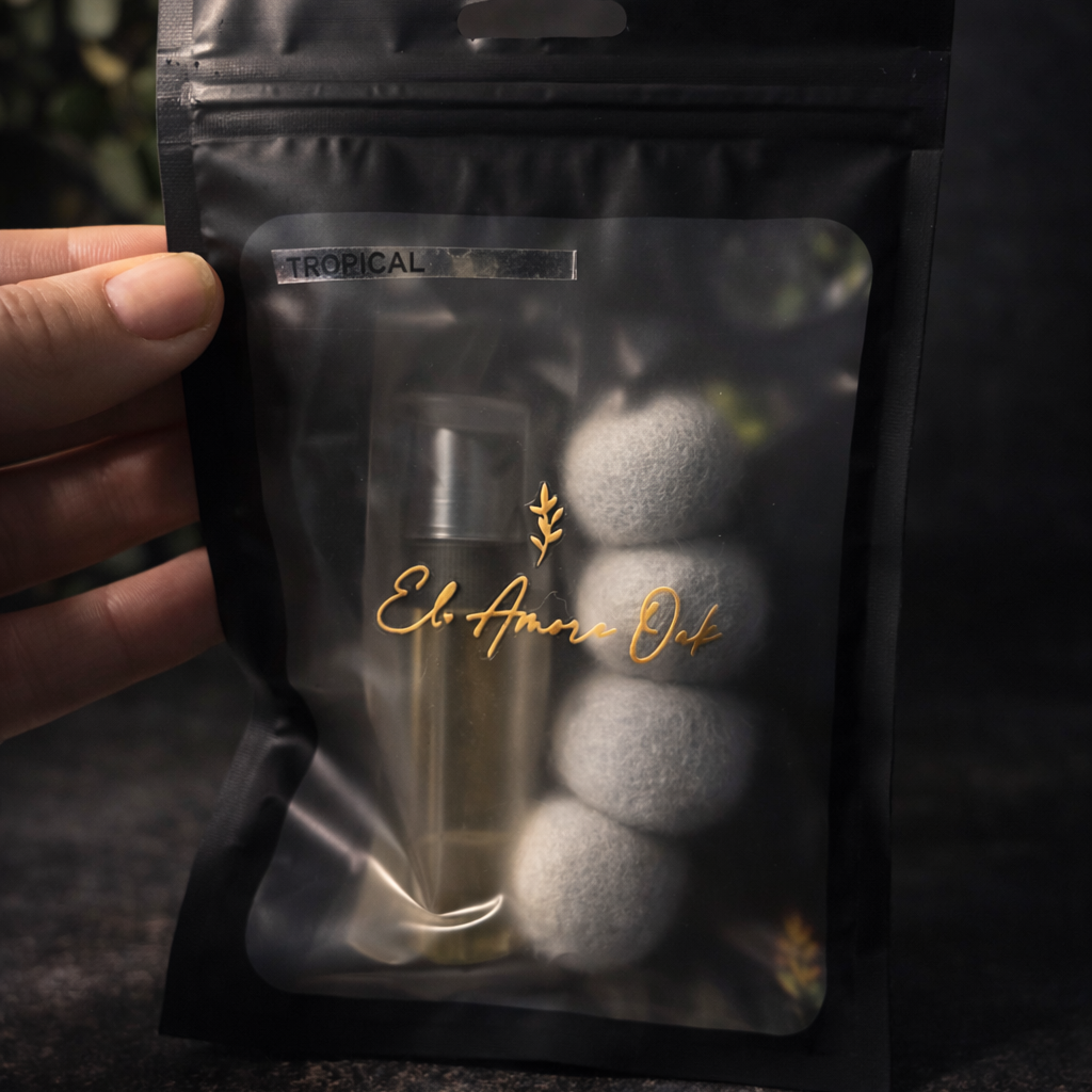 Grey Reusable Wool Ball Car Air Freshener