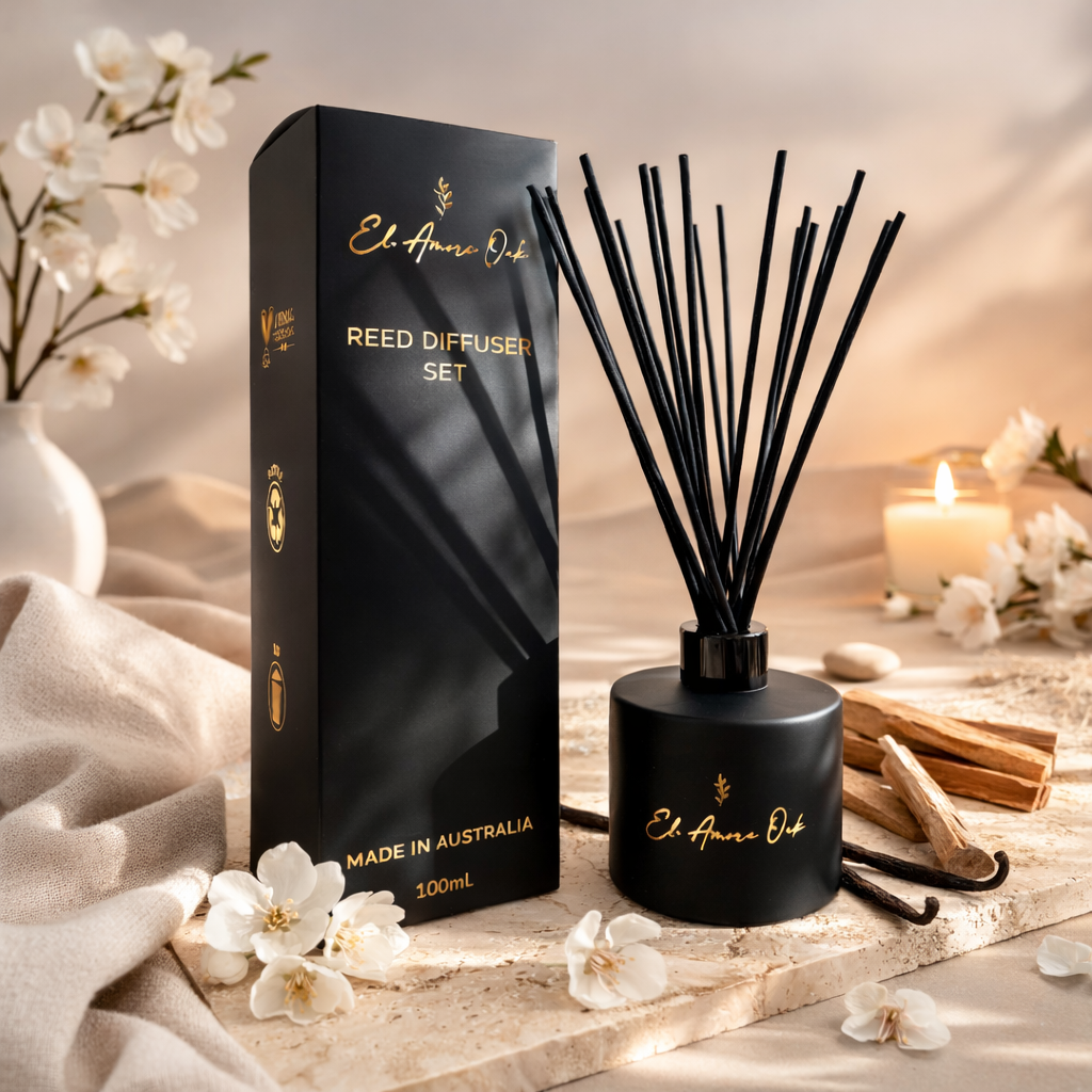 Cashmere Blossom & White Sandal Reed Diffuser